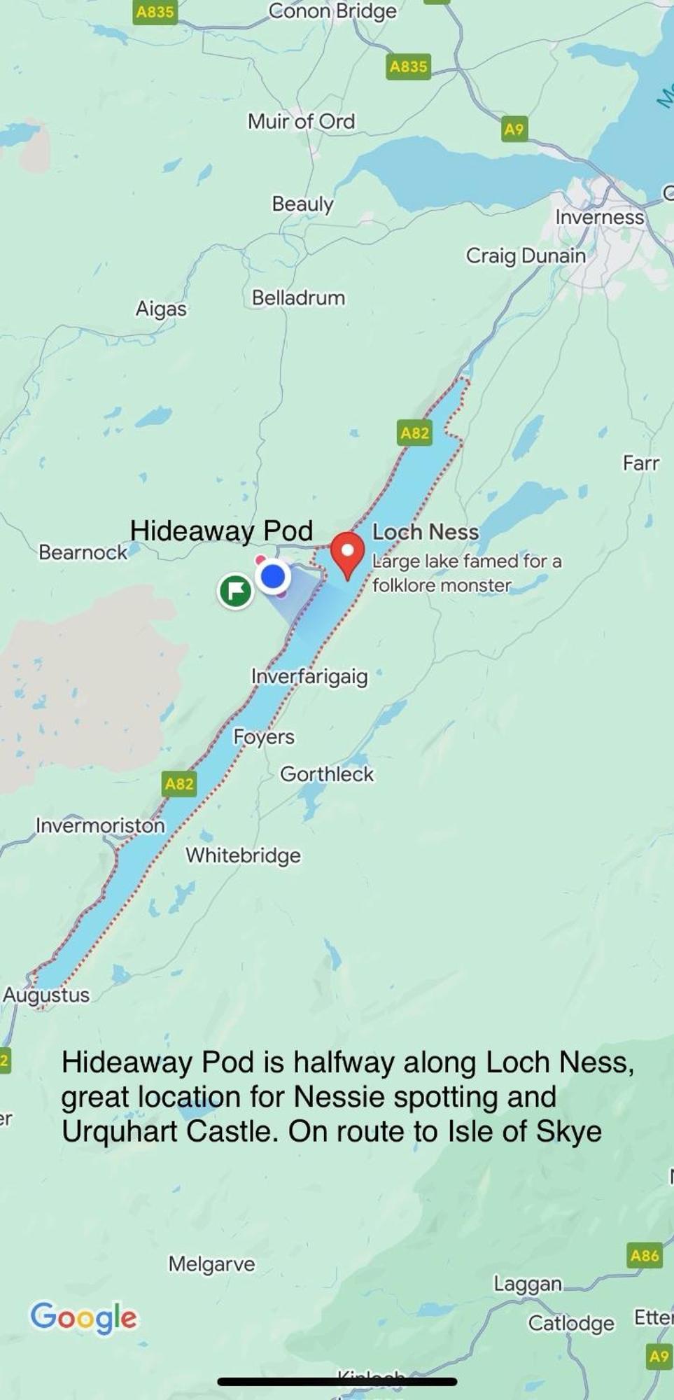 Hideaway Pod Near Loch Ness For A Tranquil Retreat Apartman Lewiston Kültér fotó